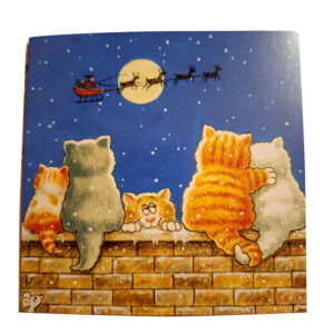 Feline Christmassy Card